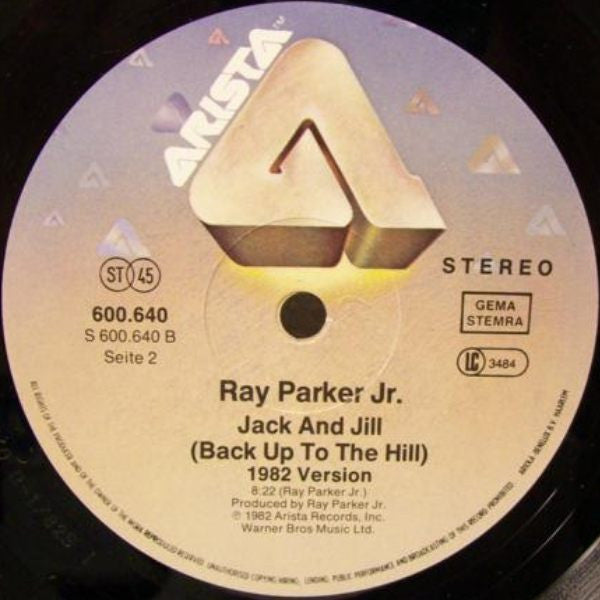 Ray Parker Jr. : Let Me Go / Jack And Jill (12")