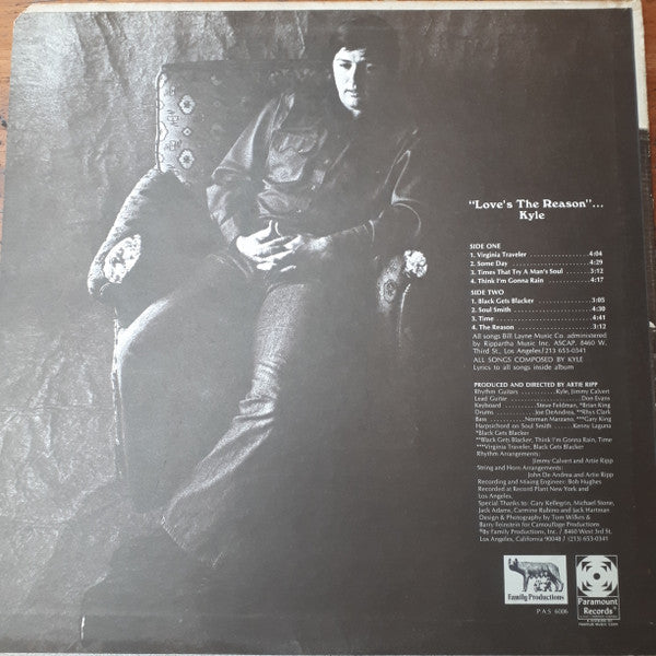 Kyle (8) : Times That Try A Man's Soul (LP, Album, Mon)