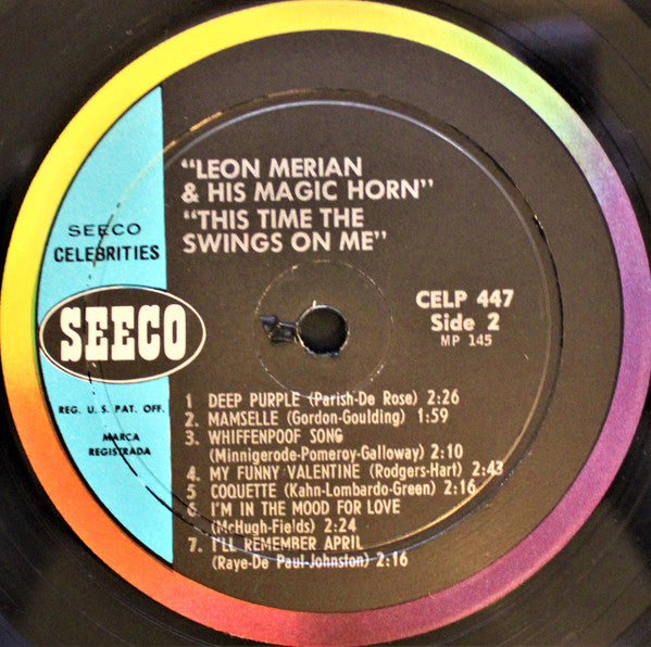Leon Merian : This Time The Swing's On Me (LP, Album)