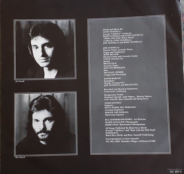 Gino Vannelli : Nightwalker (LP, Album)