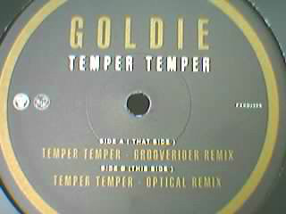 Goldie : Temper Temper (12", Promo)