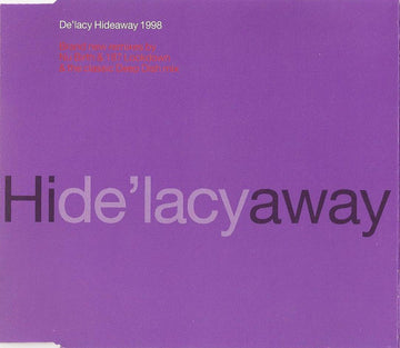 De'Lacy : Hideaway 1998 (CD, Single)
