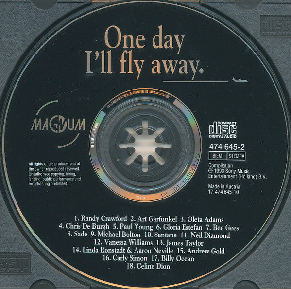 Various : One Day I'll Fly Away (CD, Album, Comp)