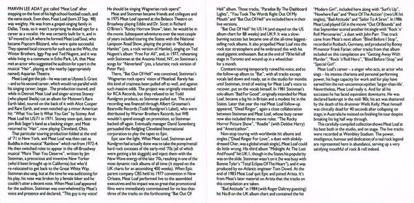 Meat Loaf : Rock 'N' Roll Hero (CD, Comp)