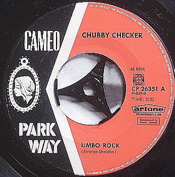 Chubby Checker : Limbo Rock / Popeye The Hitchhiker (7", Single)
