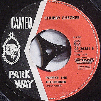 Chubby Checker : Limbo Rock / Popeye The Hitchhiker (7", Single)