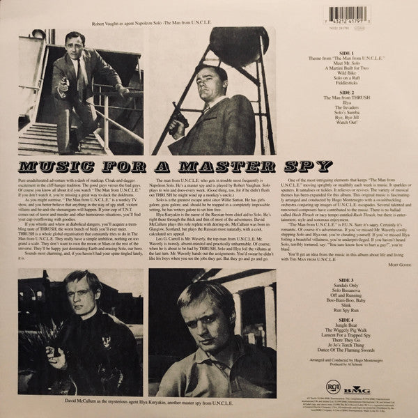 Hugo Montenegro : Original Music From The Man From U.N.C.L.E. (2xLP, 180)