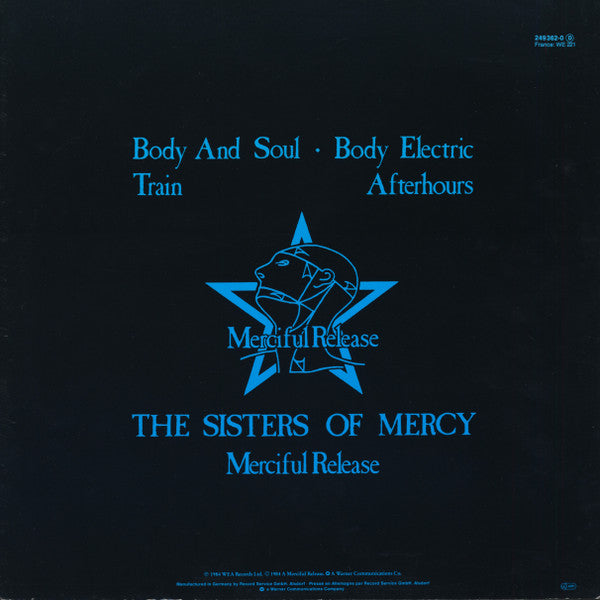 The Sisters Of Mercy : Body And Soul (12")