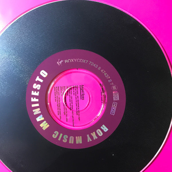 Roxy Music : Manifesto (HDCD, Album, RE, RM)