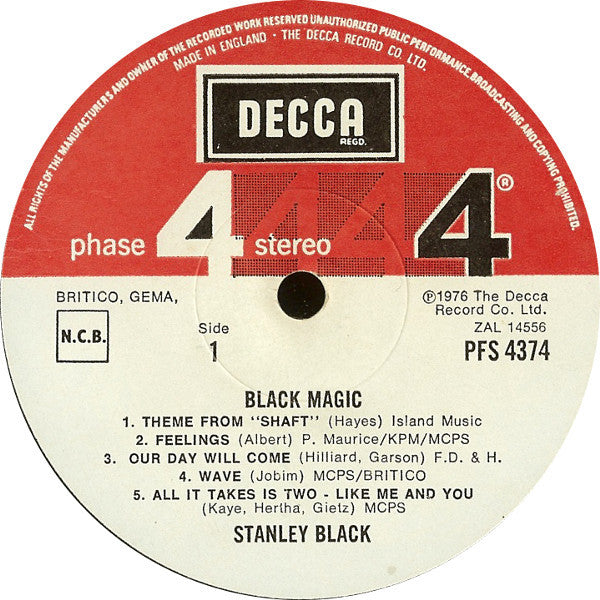 Stanley Black : Black Magic (LP, Album)