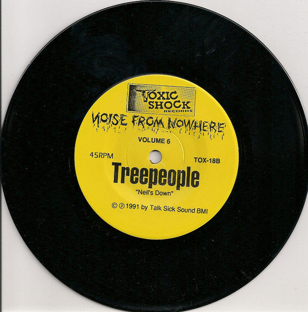 House Of Large Sizes / Treepeople : Bankrupt In Hoven / Neil's Down (7", Single)