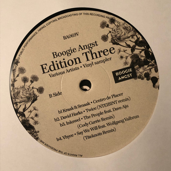 Various : Boogie Angst Edition Three (LP, Comp)