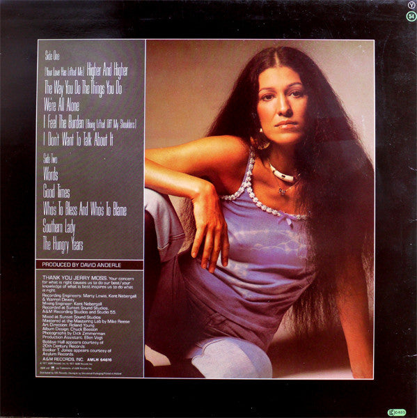 Rita Coolidge : Anytime... Anywhere (LP, Album)