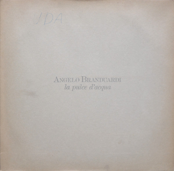 Angelo Branduardi : La Pulce D'Acqua (LP, Album, Gat)