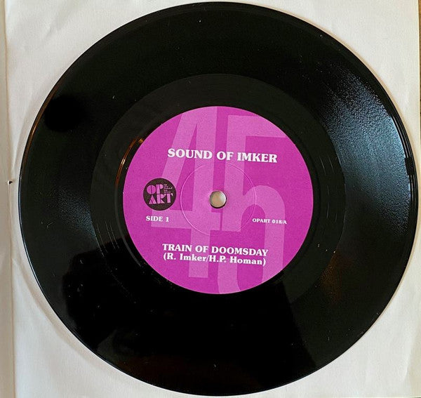 Sound Of Imker : Train Of Doomsday (7", Single, RE)