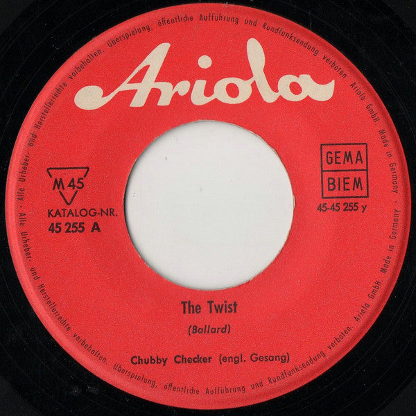 Chubby Checker : Let's Twist Again / The Twist (7", Single, Mono)
