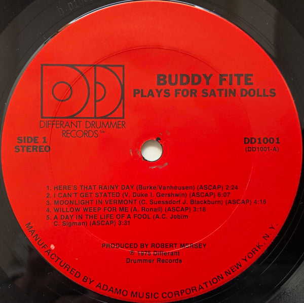 Buddy Fite : Plays For Satin Dolls (LP, Album)