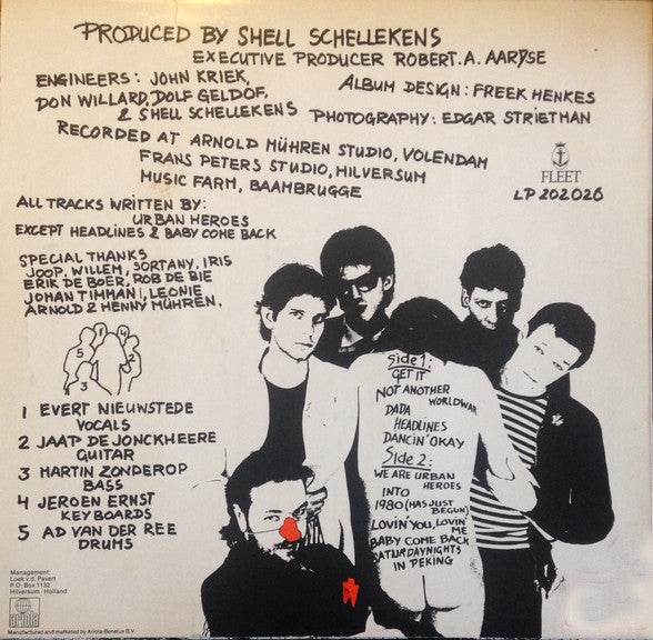 Urban Heroes : Who Said... Urban Heroes (LP, Album)