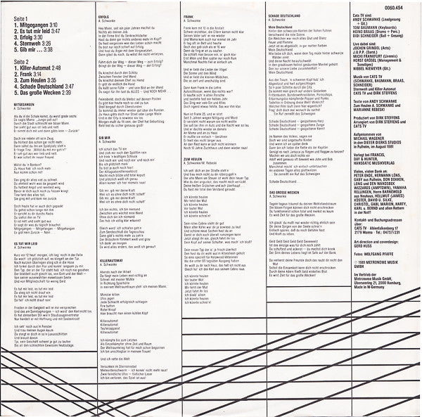 Cats TV : Killerautomat (LP, Album)