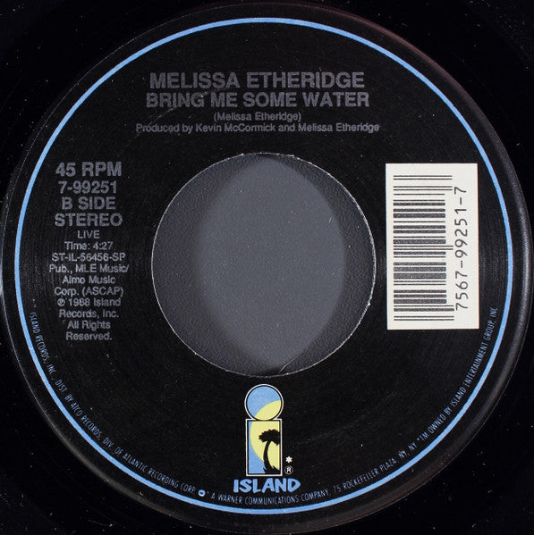 Melissa Etheridge : Similar Features (7", Spe)