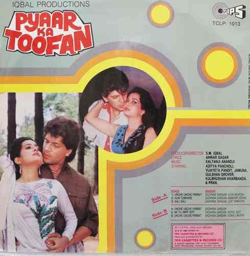 Kalyanji-Anandji : Pyaar Ka Toofan (LP, Album, Mono)