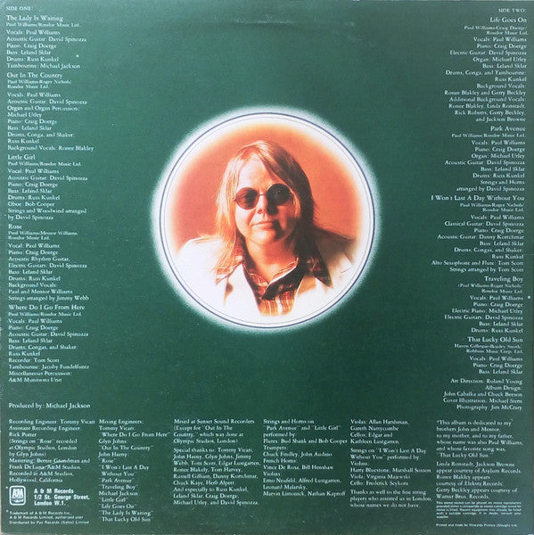 Paul Williams (2) : Life Goes On (LP, Album)