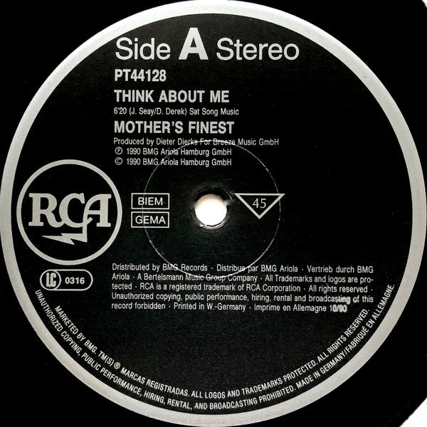 Mother's Finest : Subluxation (LP, Album + 12", Maxi)