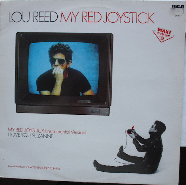 Lou Reed : My Red Joystick (12", Maxi, Whi)