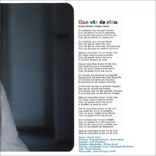 Julien Clerc : Double Enfance (CD, Album, Copy Prot.)