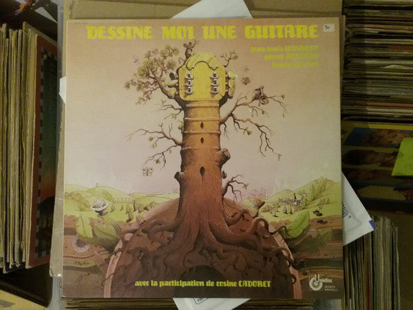 Pierre Bluteau : Dessine moi une guitare (LP, Album)
