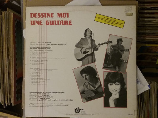 Pierre Bluteau : Dessine moi une guitare (LP, Album)