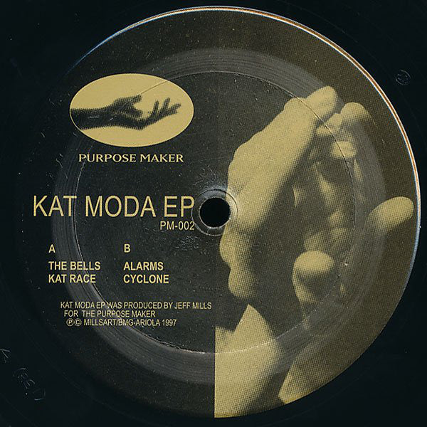 Jeff Mills : Kat Moda EP (12", EP, Gol)