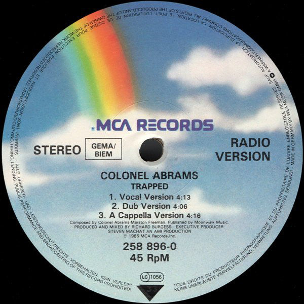 Colonel Abrams : Trapped (12" Version) (12", Maxi)