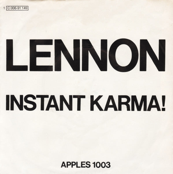 Lennon* : Instant Karma! (7", Single)