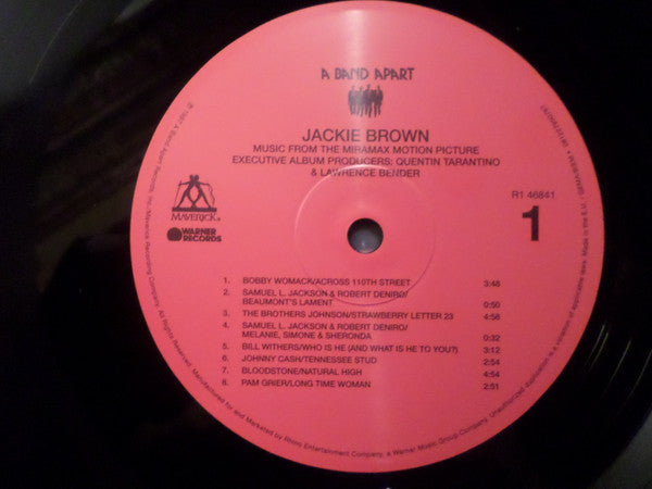 Various : Jackie Brown (Music From The Miramax Motion Picture) (LP, Comp, RE, 180)