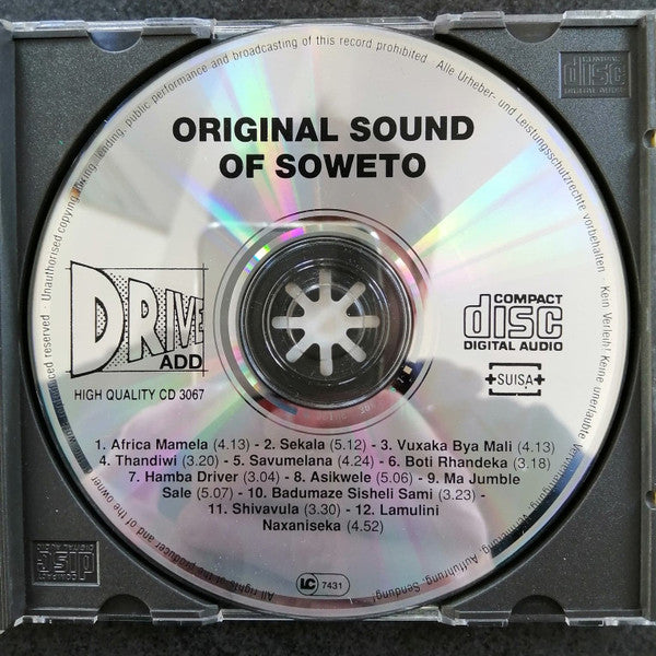 Various : Dancing In Soweto (CD)