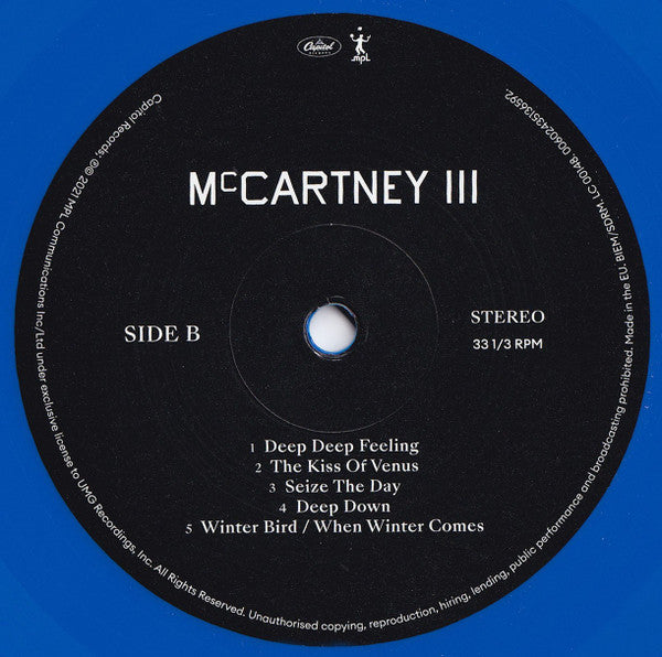 Paul McCartney : McCartney III (LP, Album, Ltd, Blu)