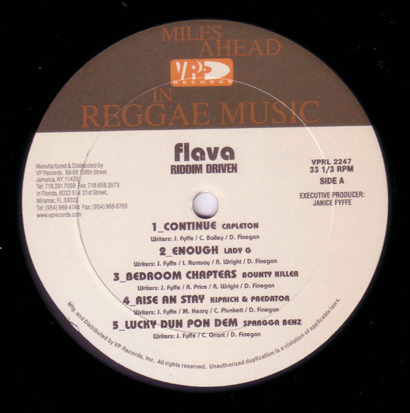 Various : Flava (2xLP, Comp)