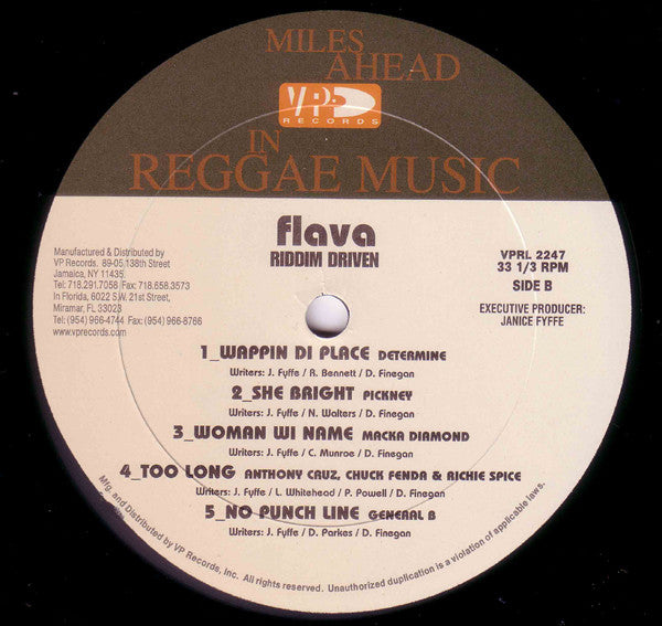 Various : Flava (2xLP, Comp)