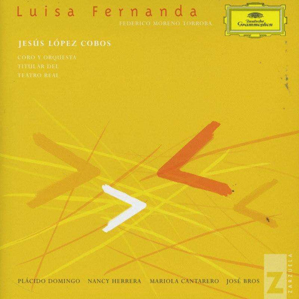 Federico Moreno Torroba - Placido Domingo, Nancy Fabiola Herrera, Mariola Cantarero, José Bros, Coro Y Orquesta Titular Del Teatro Real, Jesús López-Cobos : Luisa Fernanda (CD, Album + Box, Sli)