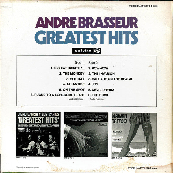 André Brasseur : Greatest Hits (LP, Comp)