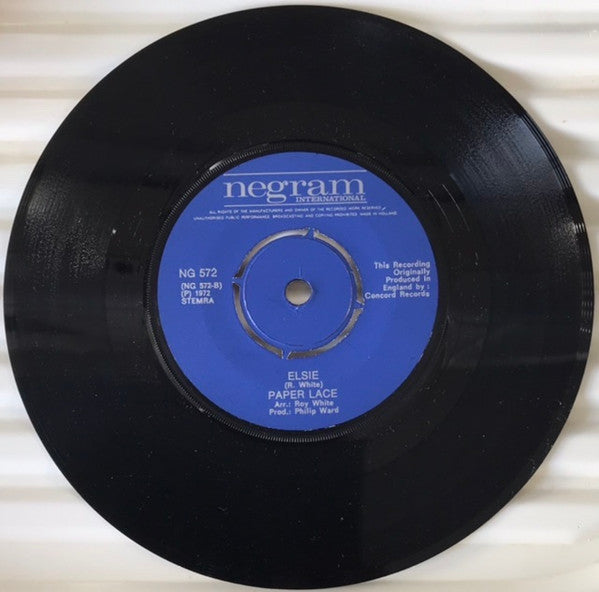 Paper Lace : In The Morning (7", Single)