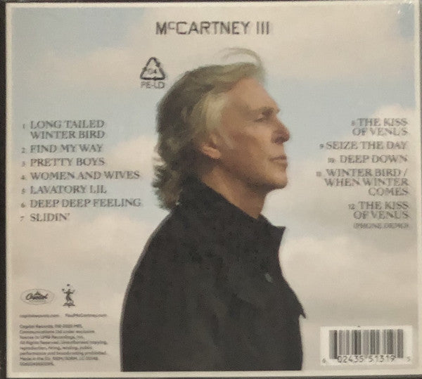 Paul McCartney : McCartney III (CD, Album, Dlx, Whi)