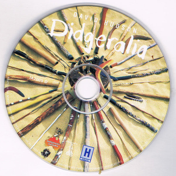 David Hudson : Didgeralia (Rhythms With Percussion & Didgeridoo) (CD, Album, RP)