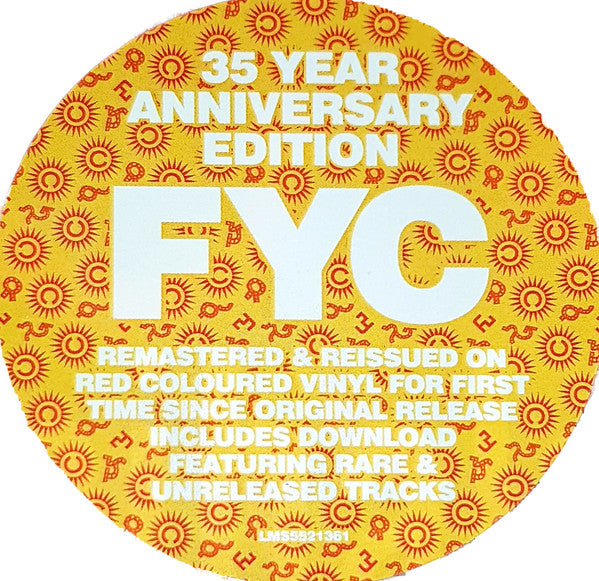 Fine Young Cannibals : Fine Young Cannibals (LP, Album, RE, RM, Red)