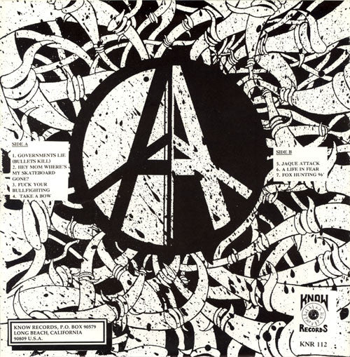 P.U.S : A Life In Fear (7", EP)