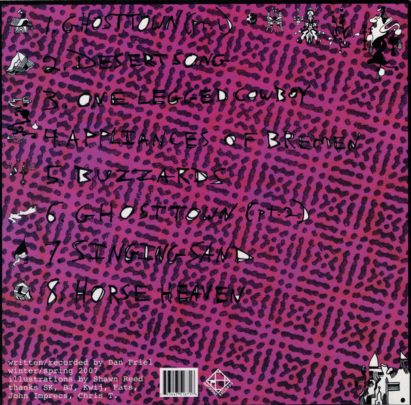 Dan Friel : Ghost Town (LP, Album)