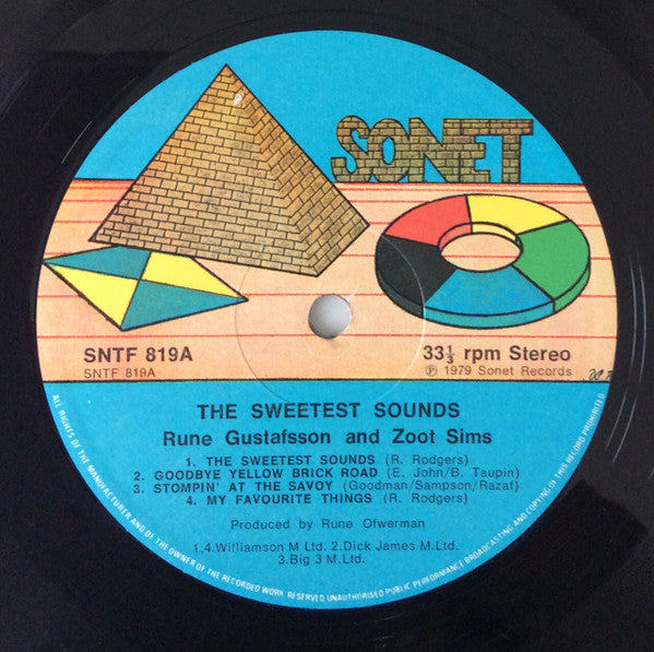 Rune Gustafsson / Zoot Sims : The Sweetest Sounds (LP, Album)