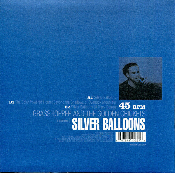 Grasshopper And The Golden Crickets : Silver Balloons (7", Single)