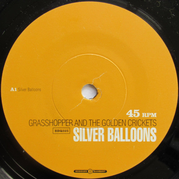 Grasshopper And The Golden Crickets : Silver Balloons (7", Single)